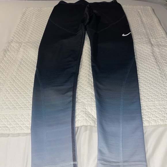 Nike Pro leggings. They start out dark up top and fade to lighter on bottom. - Picture 2 of 7